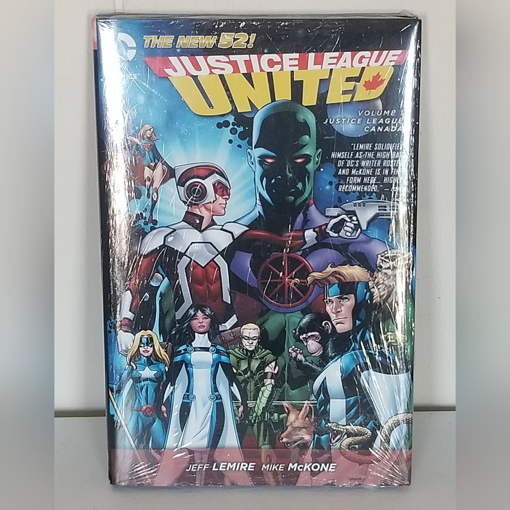NEW! JUSTICE LEAGUE UNITED VOL 1 JUSTICE LEAGUE CANADA THE NEW 52 SEALED